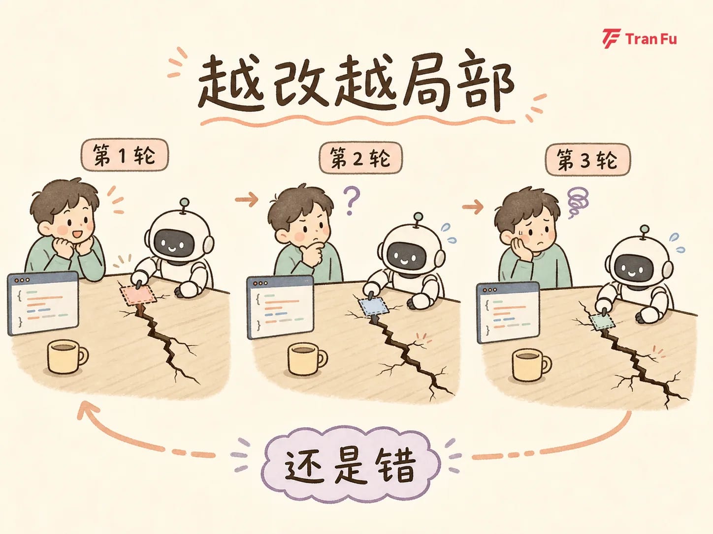 Do not turn debugging into more detailed commanding