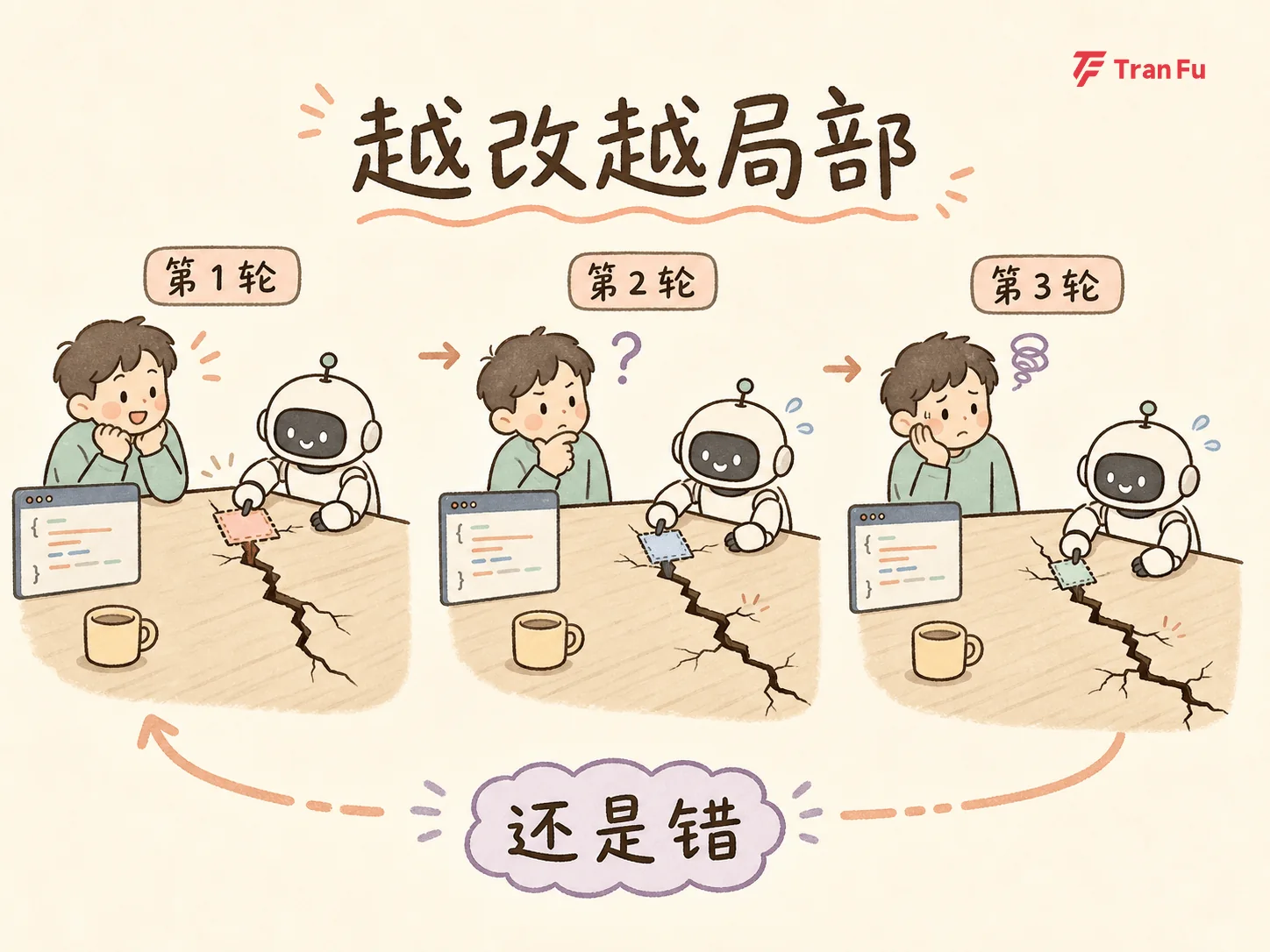 Do not turn debugging into more detailed commanding