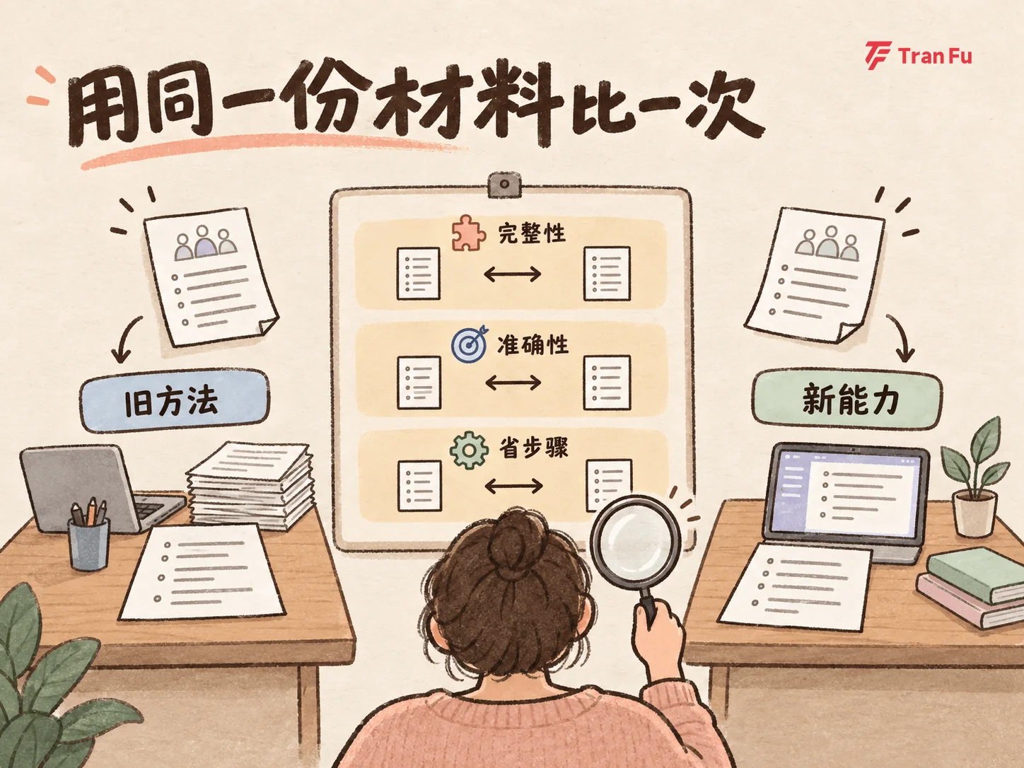 Place the new AI capability back into real work such as meeting notes and proposal writing