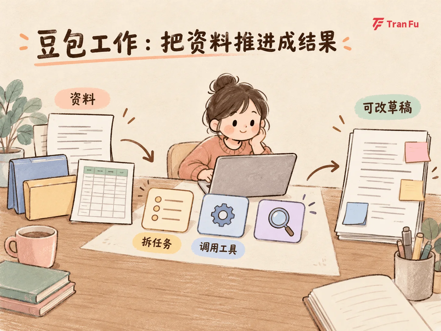 Doubao Work breaking down a complex task